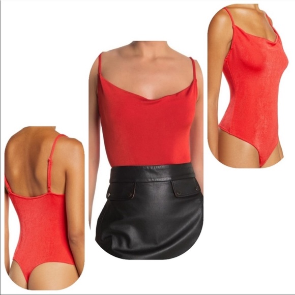 FREE PEOPLE cowls in the club body suit - Picture 2 of 5